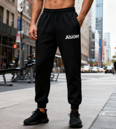 Oversize Sweatpants Schwarz