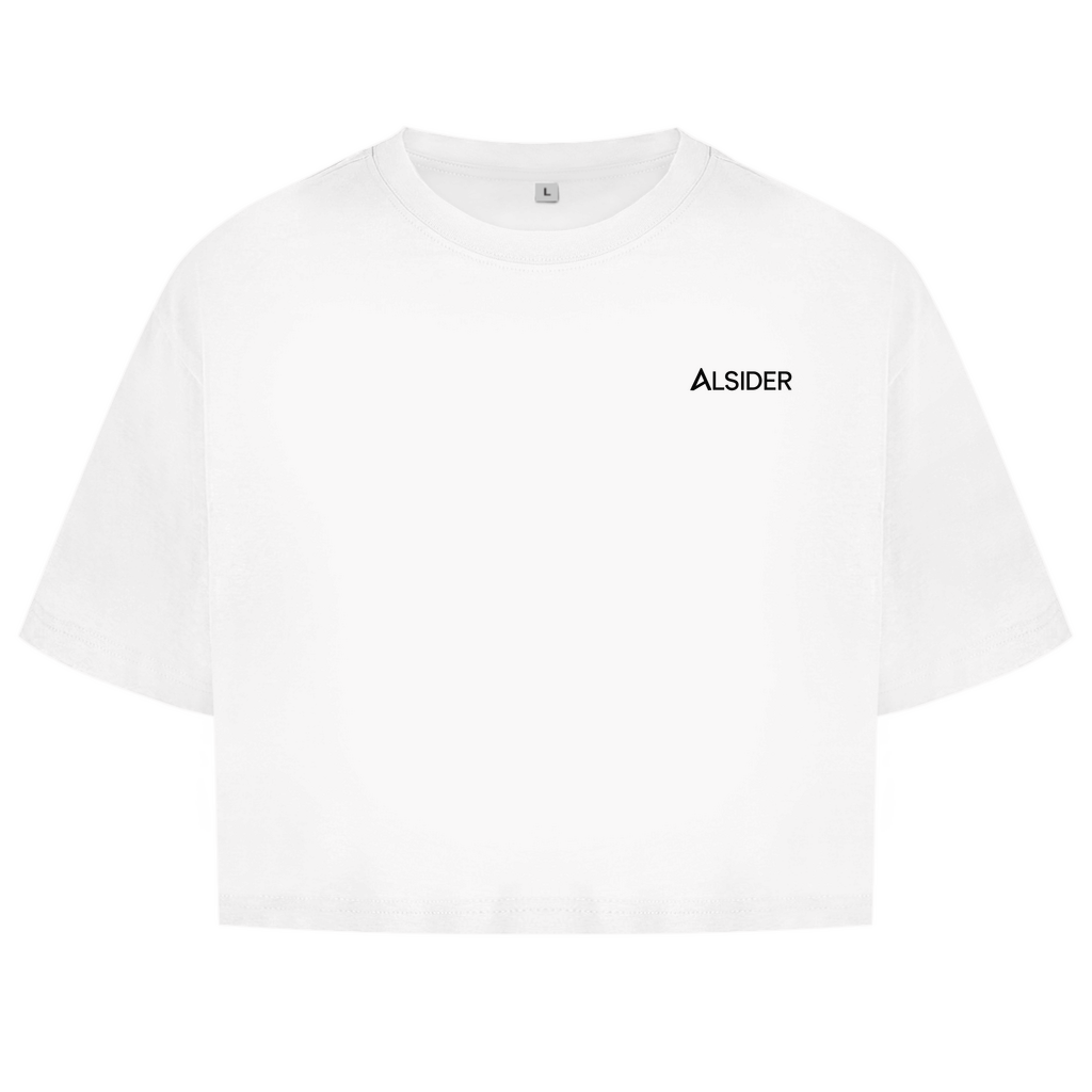 Damen Oversize Crop Top