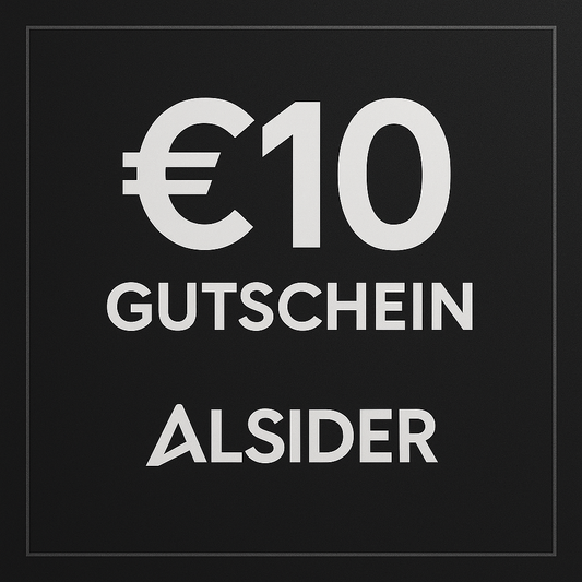 ALSIDER Geschenkgutschein – Stil. Haltung. Freiheit.