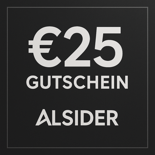 ALSIDER Geschenkgutschein – Stil. Haltung. Freiheit.