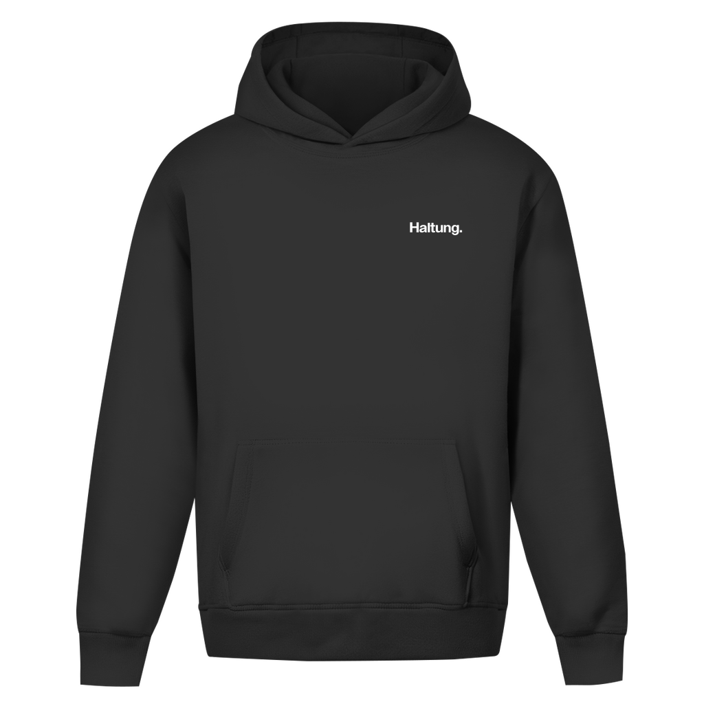 Oversize Hoodie Haltung